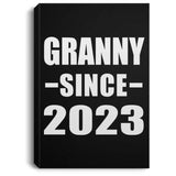 Granny Since 2023 - Canvas Portrait