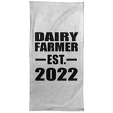 Dairy Farmer Established EST. 2022 - Hand Towel