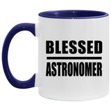 Blessed Astronomer - 11oz Accent Mug Purple