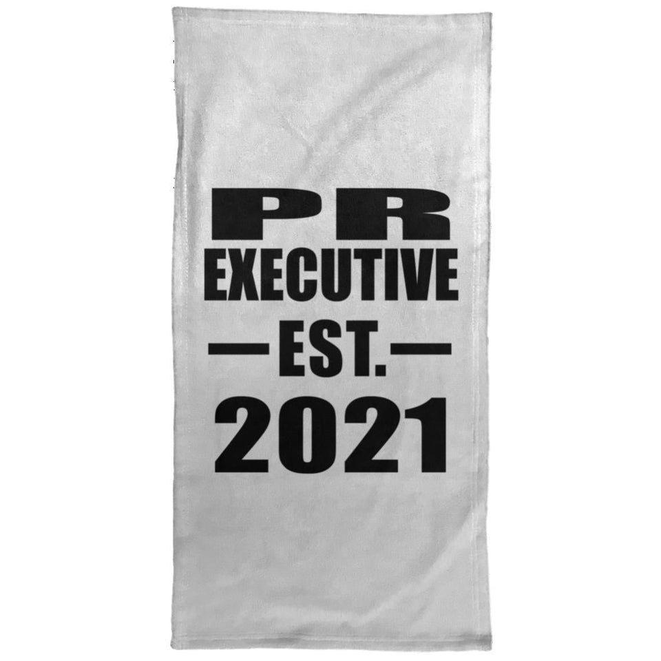 PR Executive Established EST. 2021 - Hand Towel