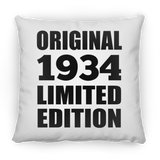 90th Birthday Original 1934 Limited Edition - Throw Pillow