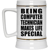 Being Computer Technician Makes Life Special - Beer Stein