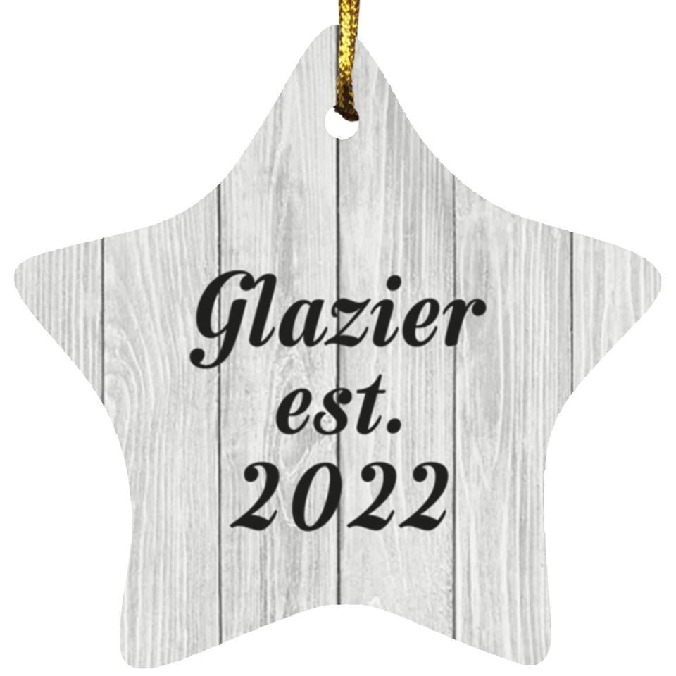 Glazier Established Est. 2022 - Star Ornament F
