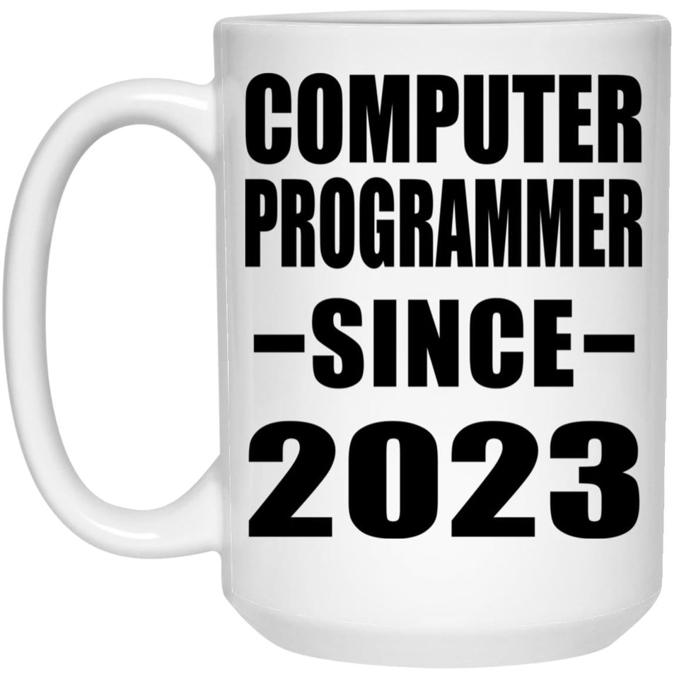 Computer Programmer Since 2023 - 15oz Coffee Mug