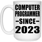 Computer Programmer Since 2023 - 15oz Coffee Mug