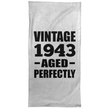 81st Birthday Vintage 1943 Aged Perfectly - Hand Towel