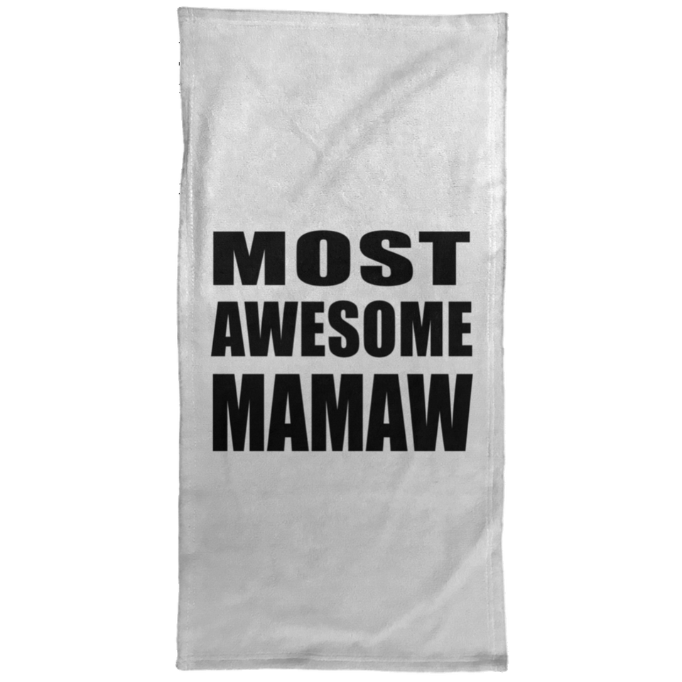 Most Awesome Mamaw - Hand Towel