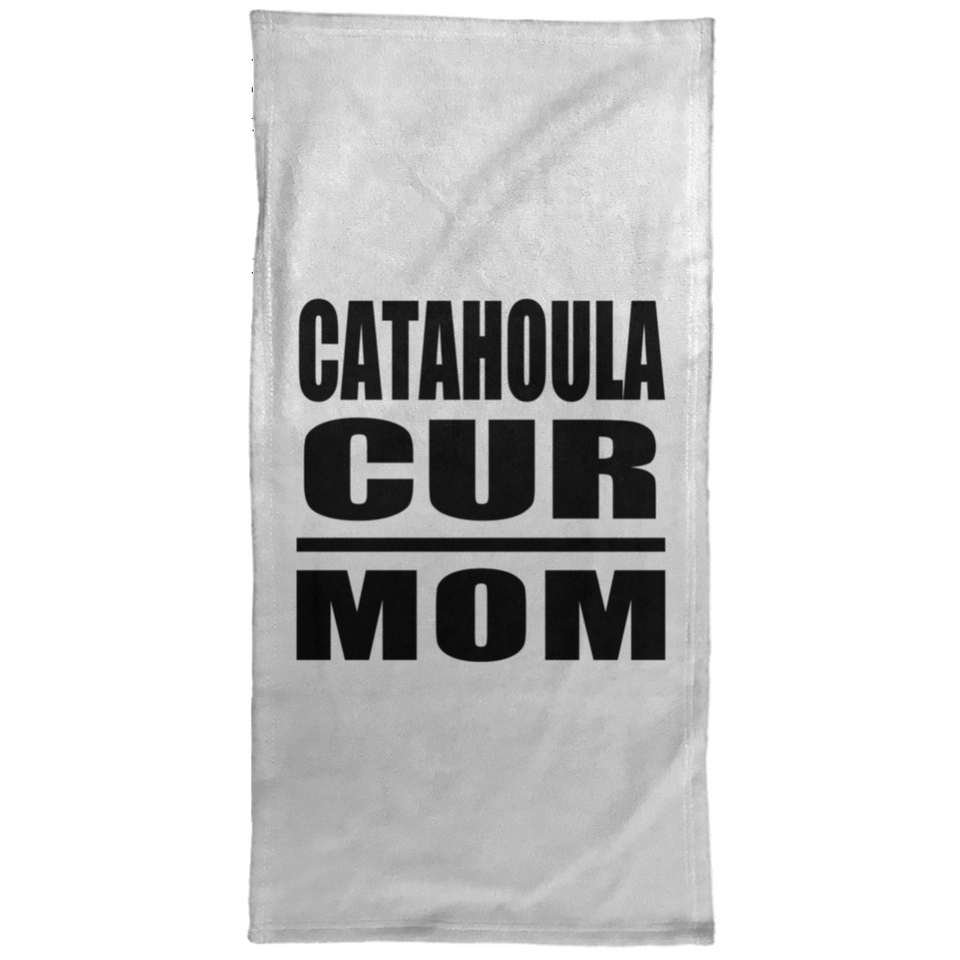 Catahoula Cur Mom - Hand Towel