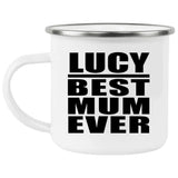 Lucy Best Mum Ever - 12oz Camping Mug