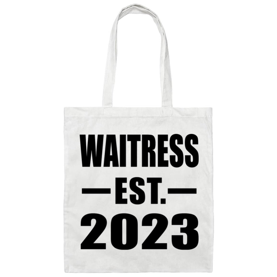 Waitress Established EST. 2023 - Tote Bag White