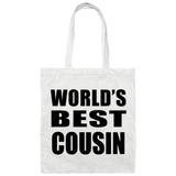 World's Best Cousin - Tote Bag White
