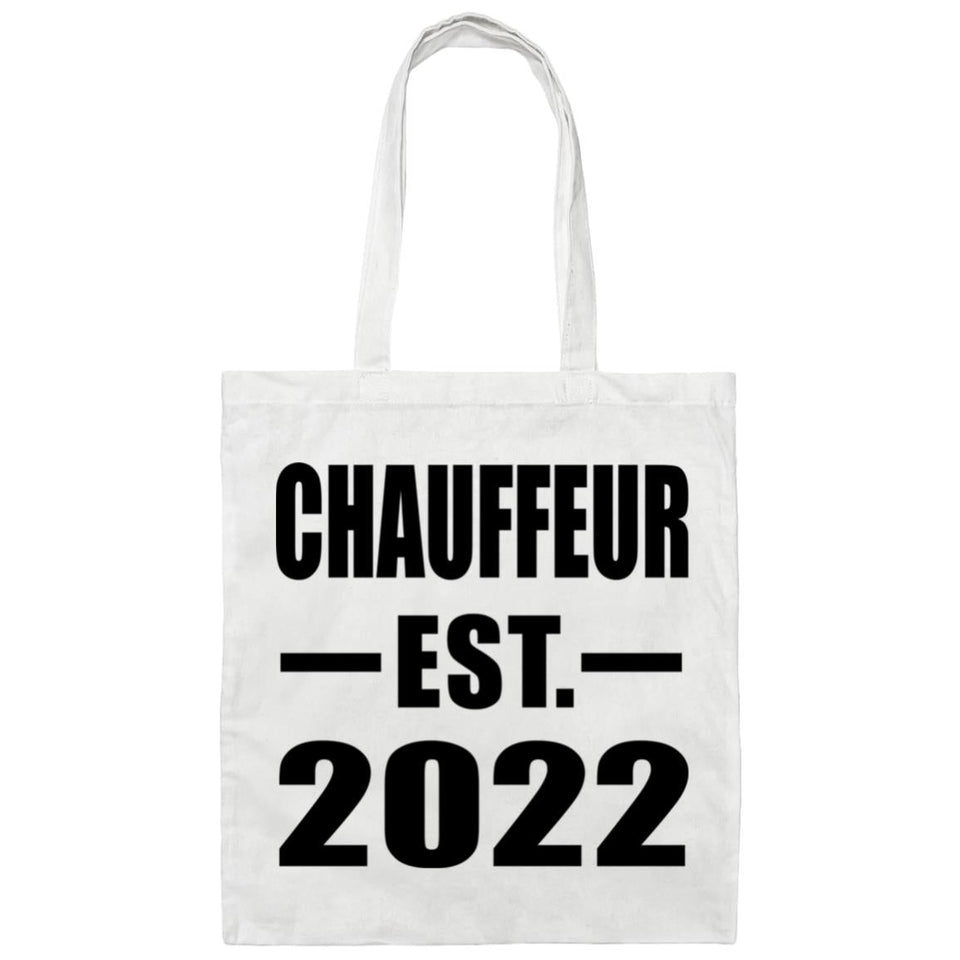 Chauffeur Established EST. 2022 - Tote Bag White