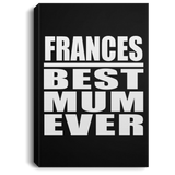 Frances Best Mum Ever - Canvas Portrait