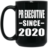 Pr Executive Since 2020 - 15oz Coffee Mug Black