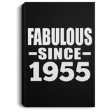 69th Birthday Fabulous Since 1955 - Canvas Portrait