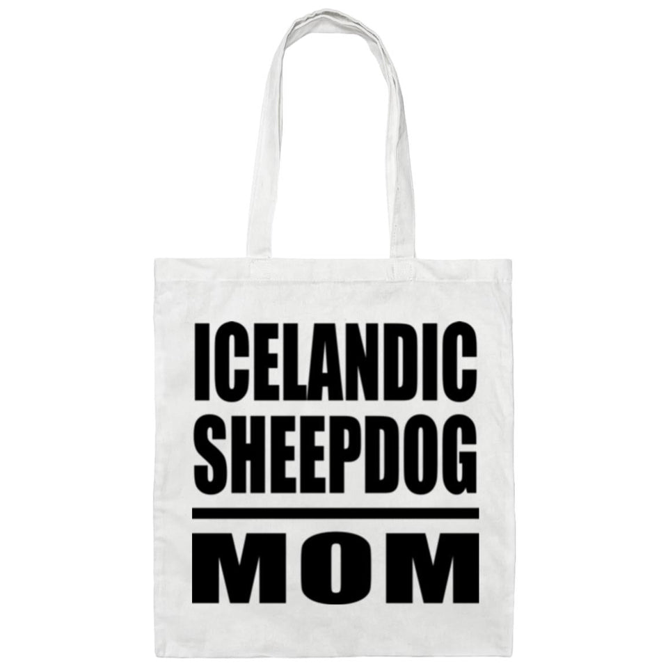Icelandic Sheepdog Mom - Tote Bag White