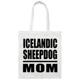 Icelandic Sheepdog Mom - Tote Bag White