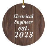 Electrical Engineer Established Est. 2023 - Circle Ornament D