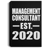 Management Consultant Established EST. 2020 - Canvas Portrait