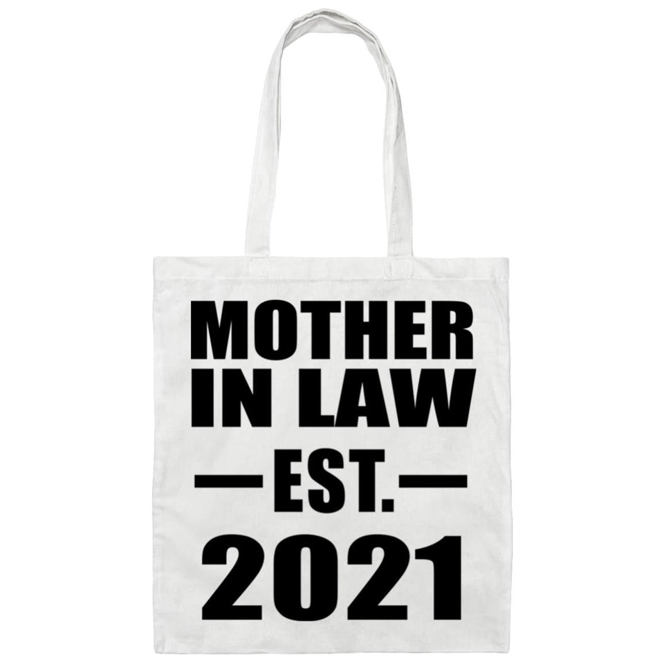 Mother In Law Established EST. 2021 - Tote Bag White