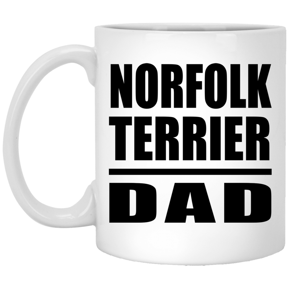 Norfolk Terrier Dad - 11oz Coffee Mug
