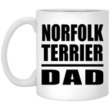 Norfolk Terrier Dad - 11oz Coffee Mug