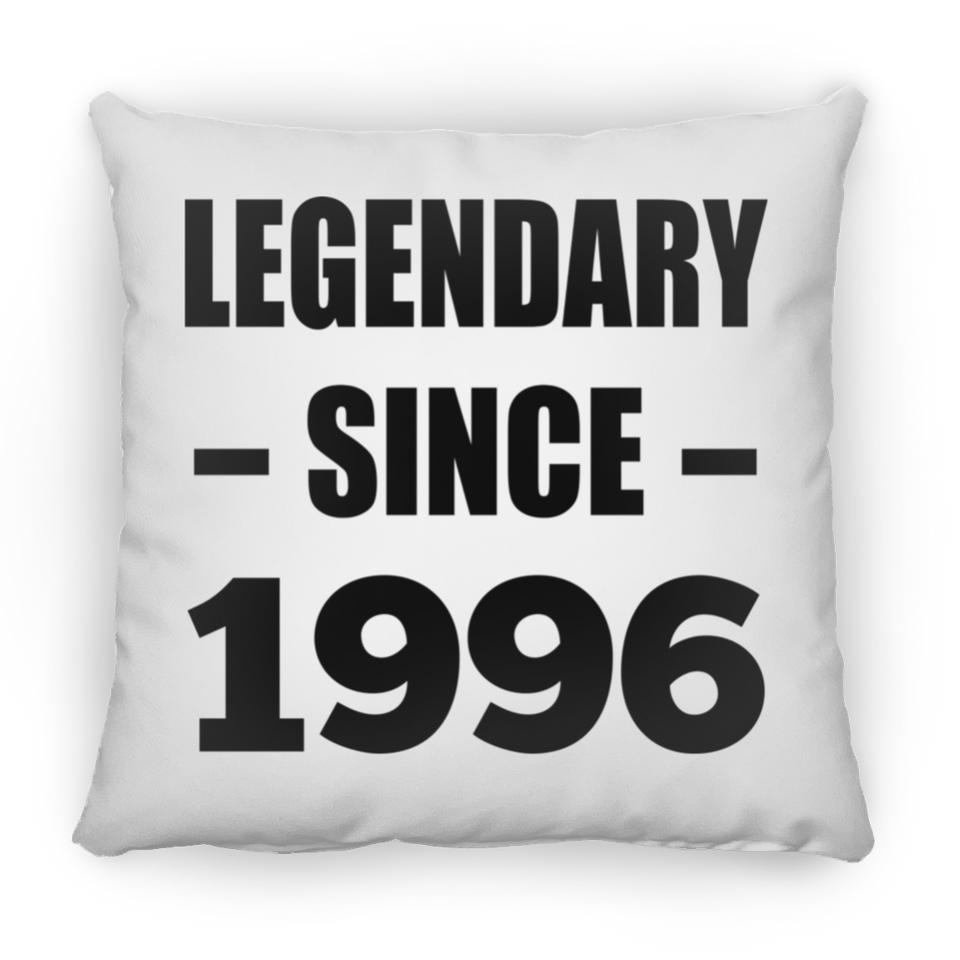 28th Birthday Legendary Since 1996 - Throw Pillow
