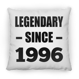 28th Birthday Legendary Since 1996 - Throw Pillow