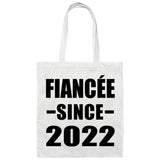 Fiancee Since 2022 - Tote Bag White
