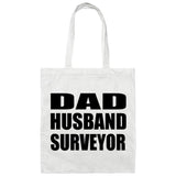 Dad Husband Surveyor - Tote Bag White