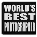 World's Best Photographer - Canvas Square