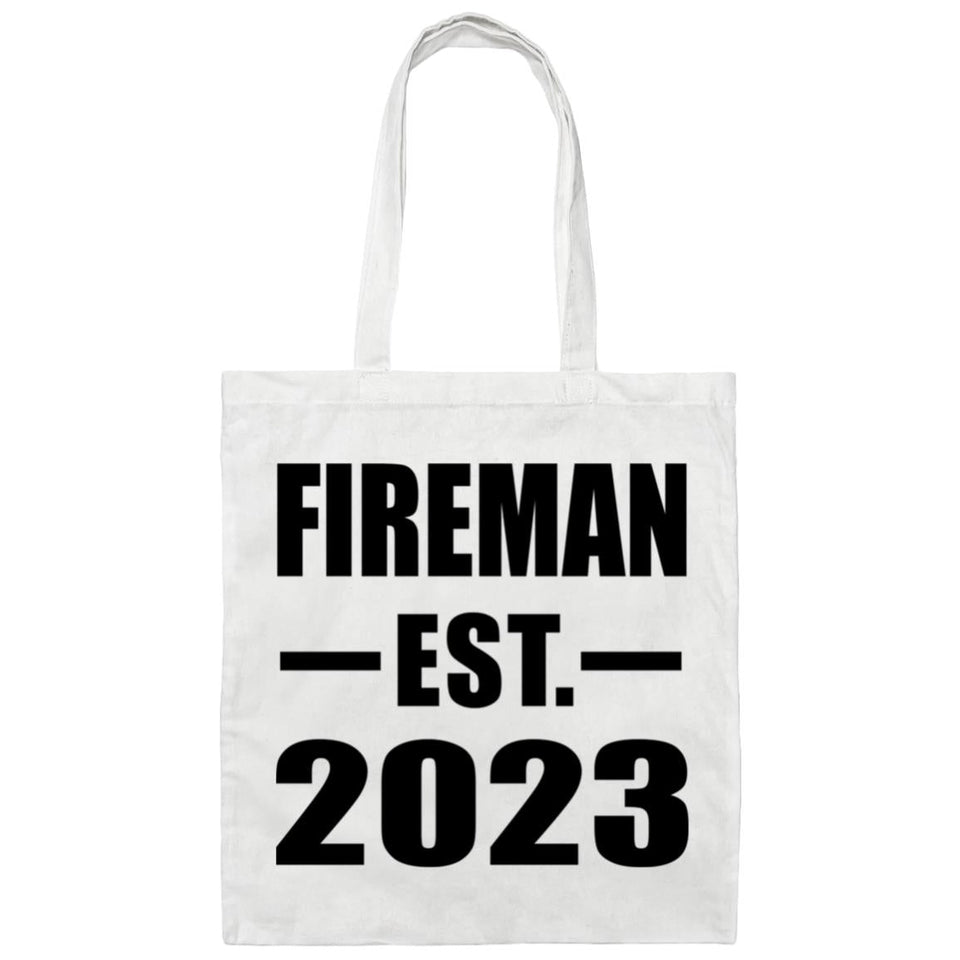 Fireman Established EST. 2023 - Tote Bag White