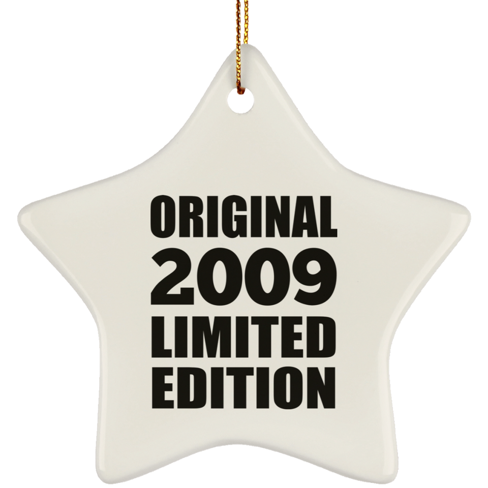15th Birthday Original 2009 Limited Edition - Star Ornament