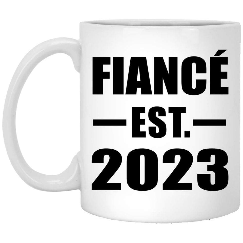 Fiance Established EST. 2023 - 11oz Coffee Mug