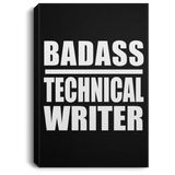 Badass Technical Writer - Canvas Portrait