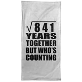29th Anniversary Square Root of 841 Years Who's Counting - Hand Towel