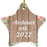 Architect Established Est. 2022 - Star Ornament B