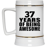 37th Birthday 37 Years Of Being Awesome - Beer Stein