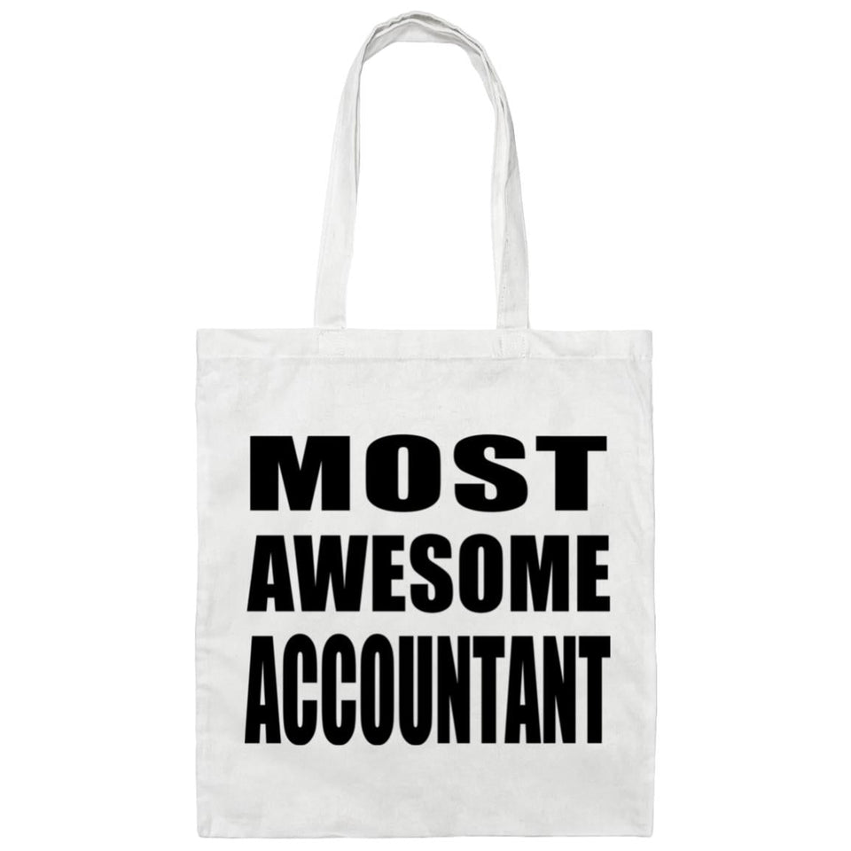 Most Awesome Accountant - Tote Bag White