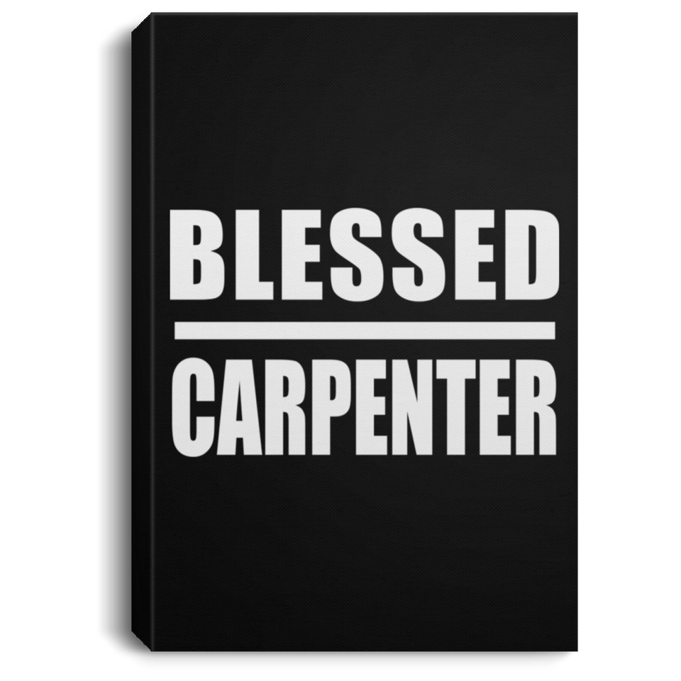 Blessed Carpenter - Canvas Portrait