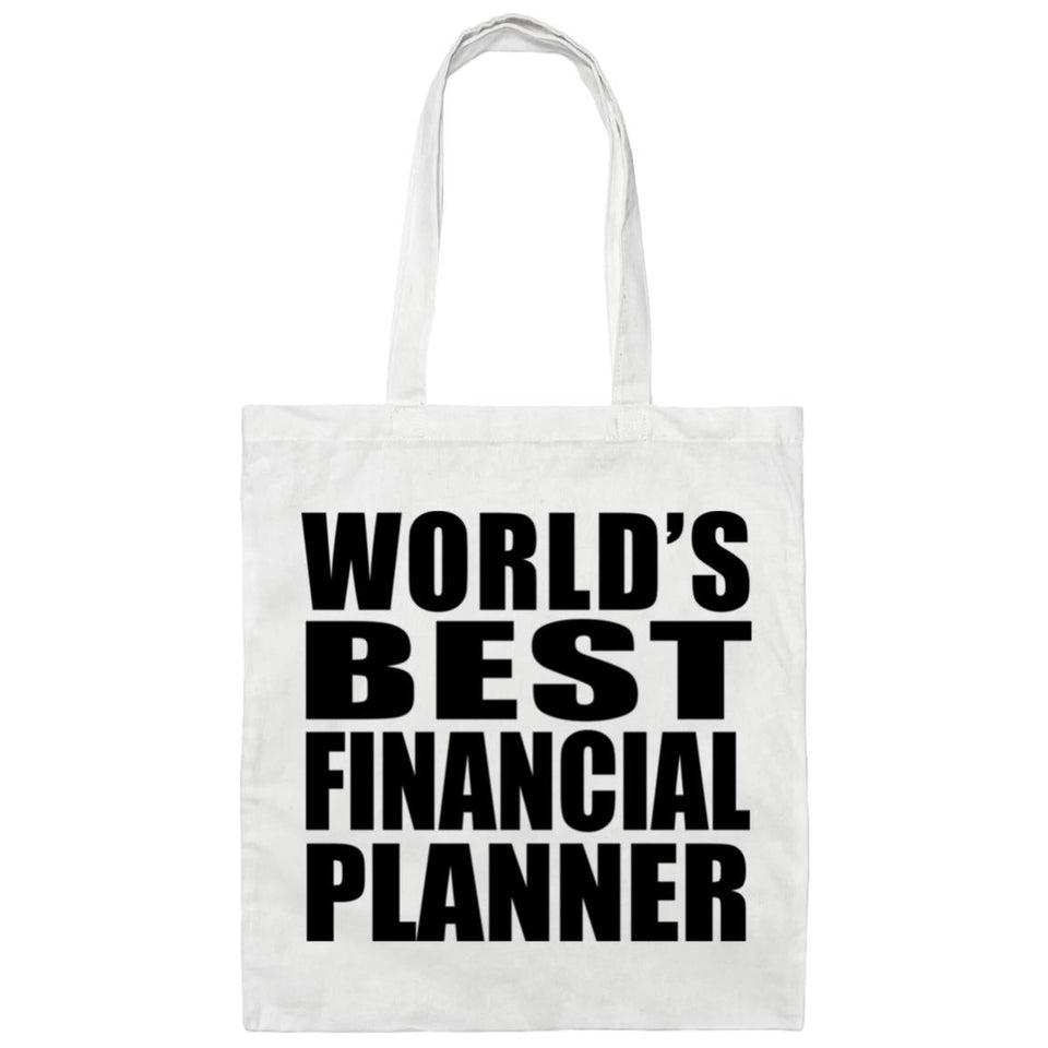 World's Best Financial Planner - Tote Bag White