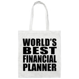 World's Best Financial Planner - Tote Bag White