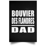 Bouvier Des Flandres Dad - Poster Portrait