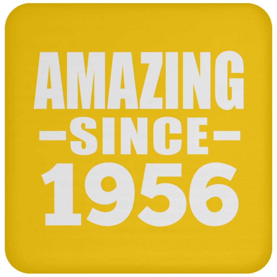 68th Birthday Amazing Since 1956 - Drink Coaster