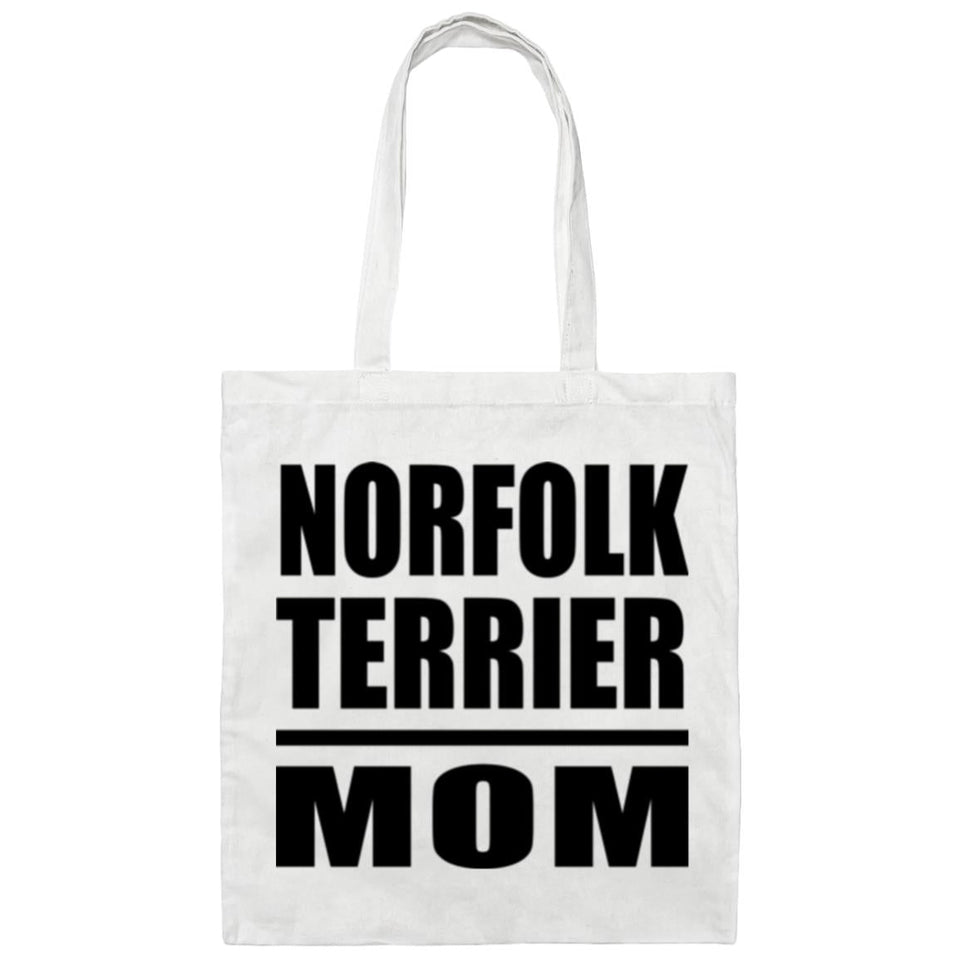 Norfolk Terrier Mom - Tote Bag White