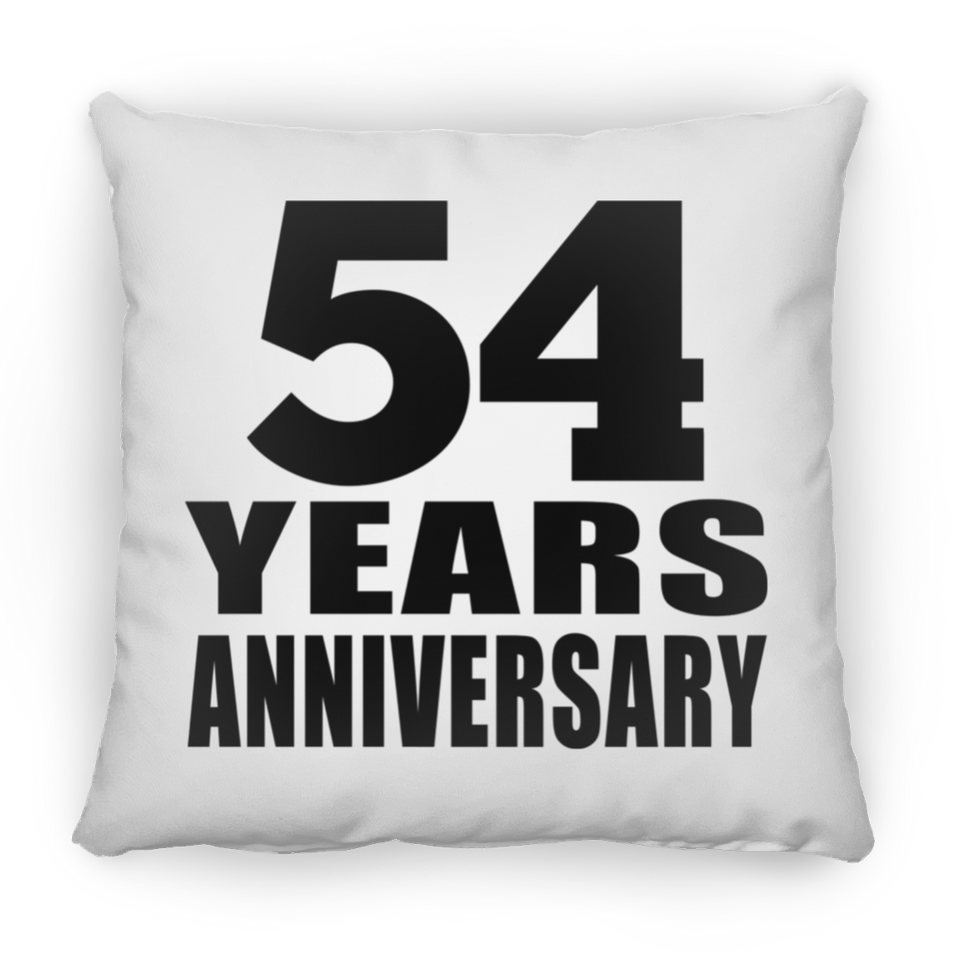 54th Anniversary 54 Years - Throw Pillow