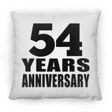 54th Anniversary 54 Years - Throw Pillow