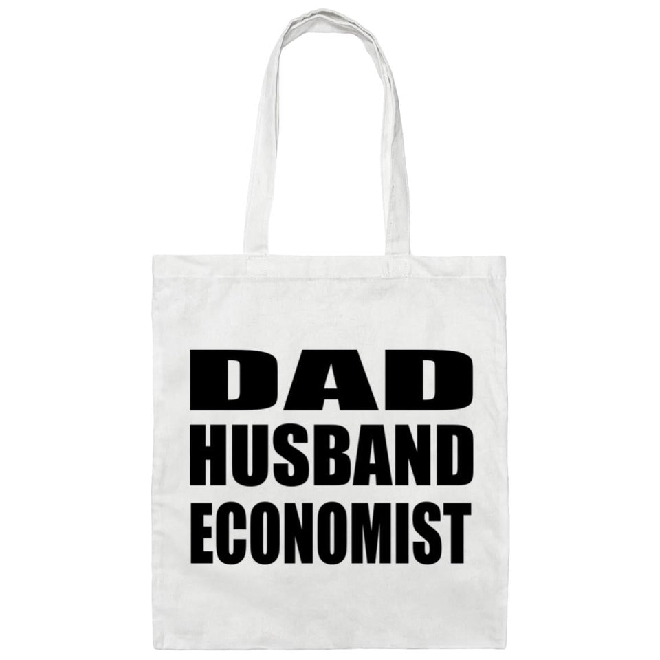 Dad Husband Economist - Tote Bag White