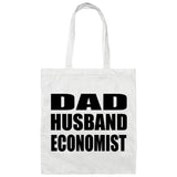 Dad Husband Economist - Tote Bag White