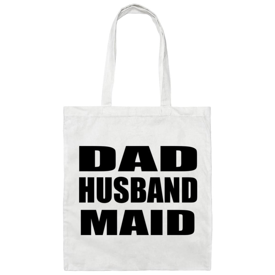 Dad Husband Maid - Tote Bag White